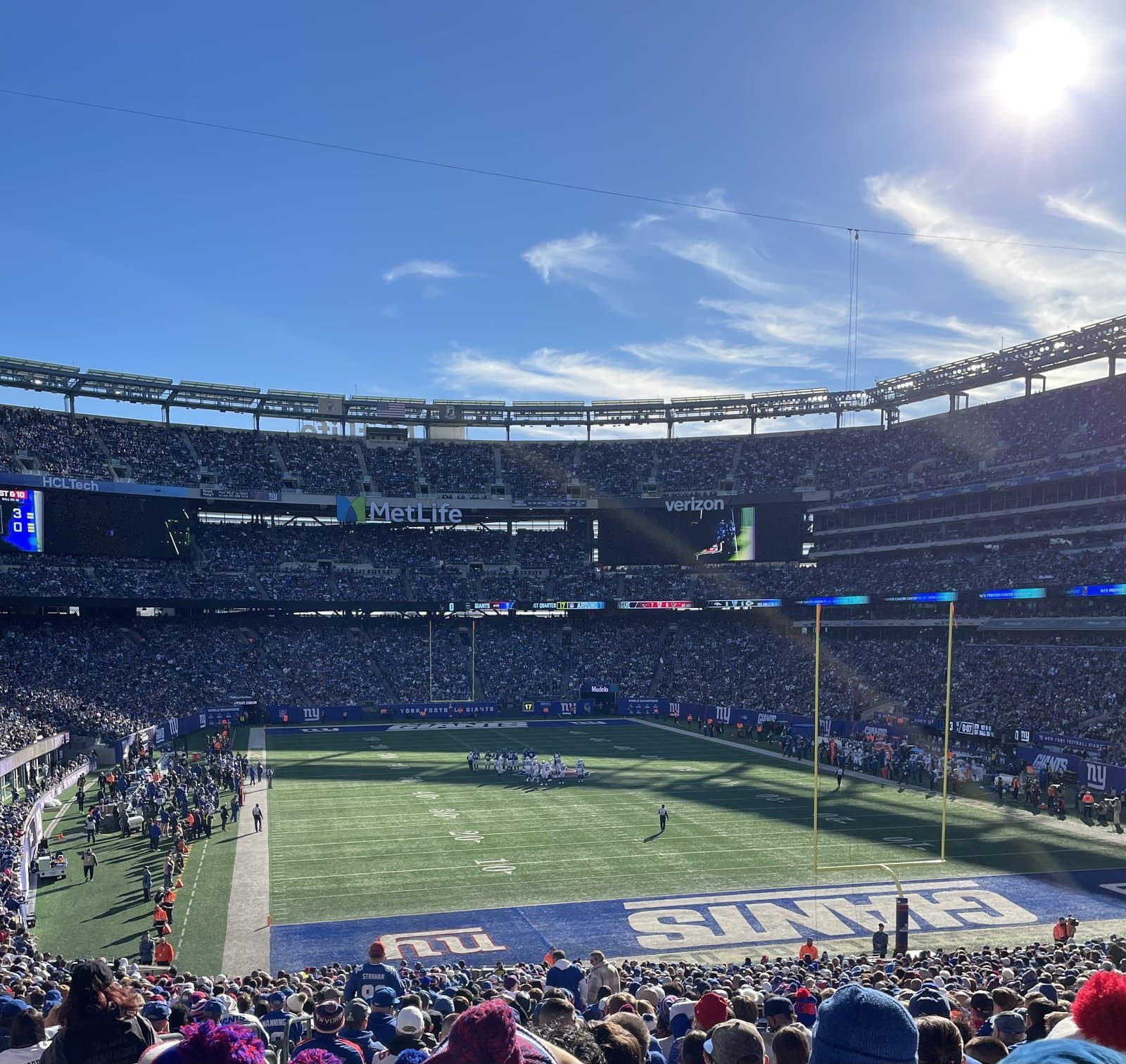 Le MetLife Stadium dans le New Jersey, qui accueillera la finale de la Coupe du Monde 2026.