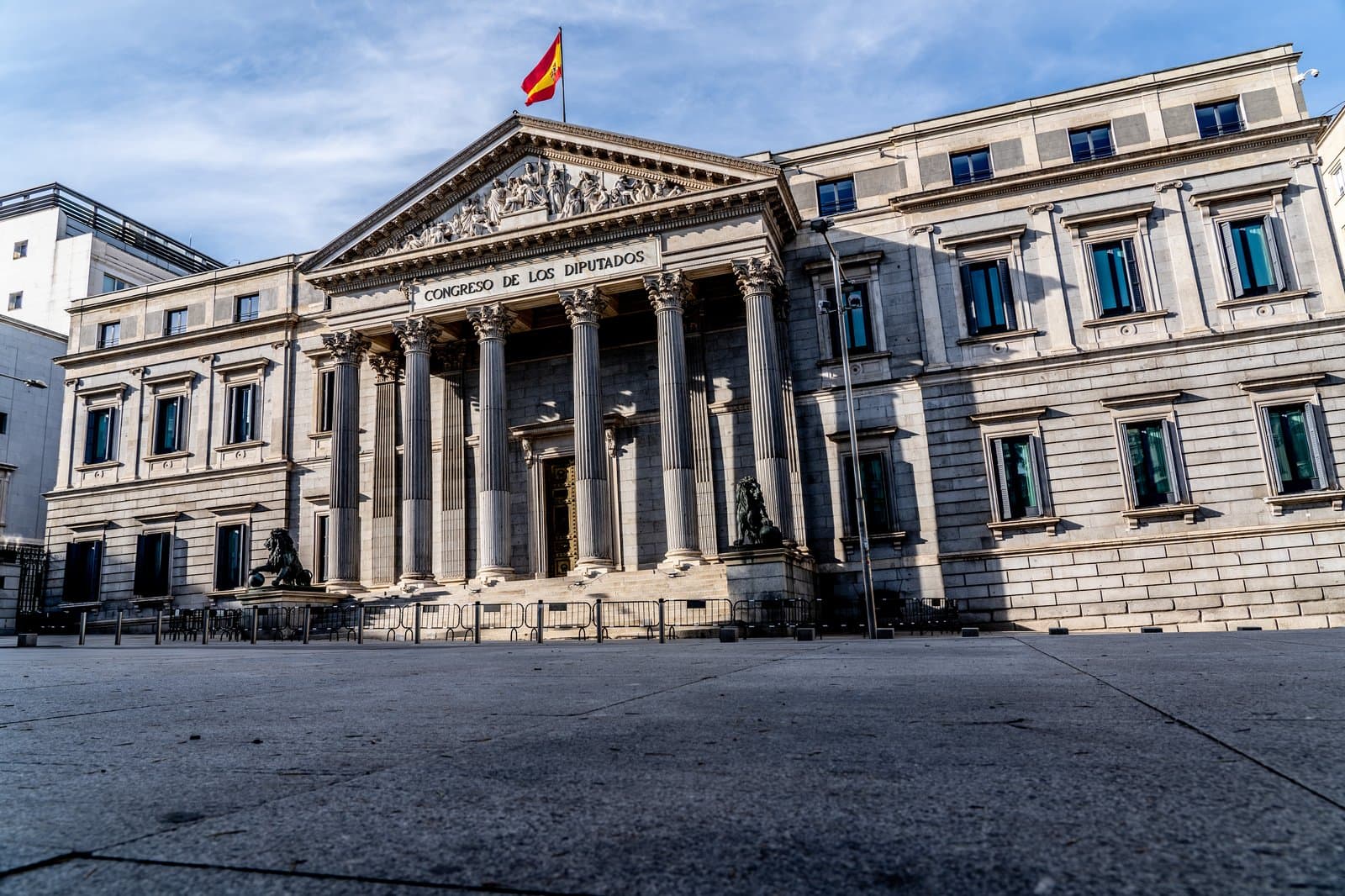 Le Congreso de los Diputados à Madrid, où le dossier Montoro a relancé le débat sur la proximité entre cabinets fiscalis
