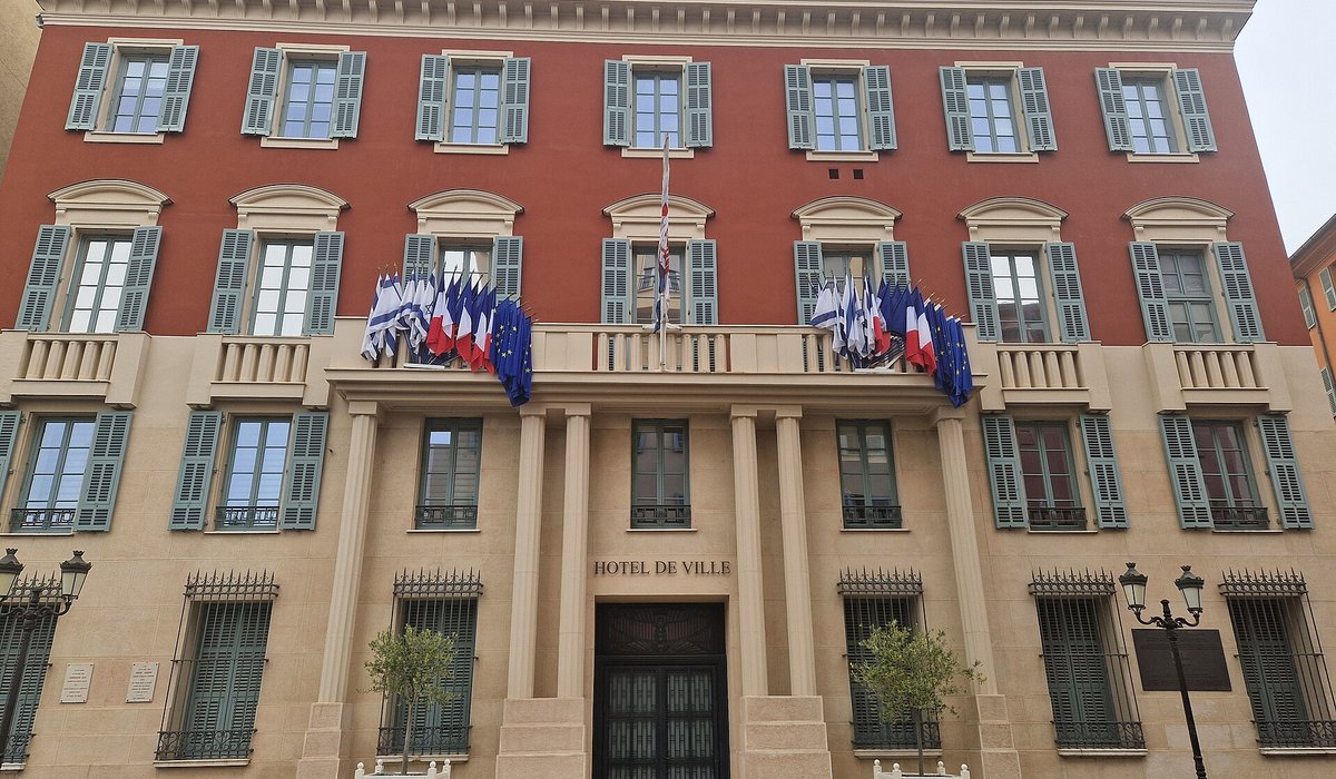 L'hôtel de ville de Nice.