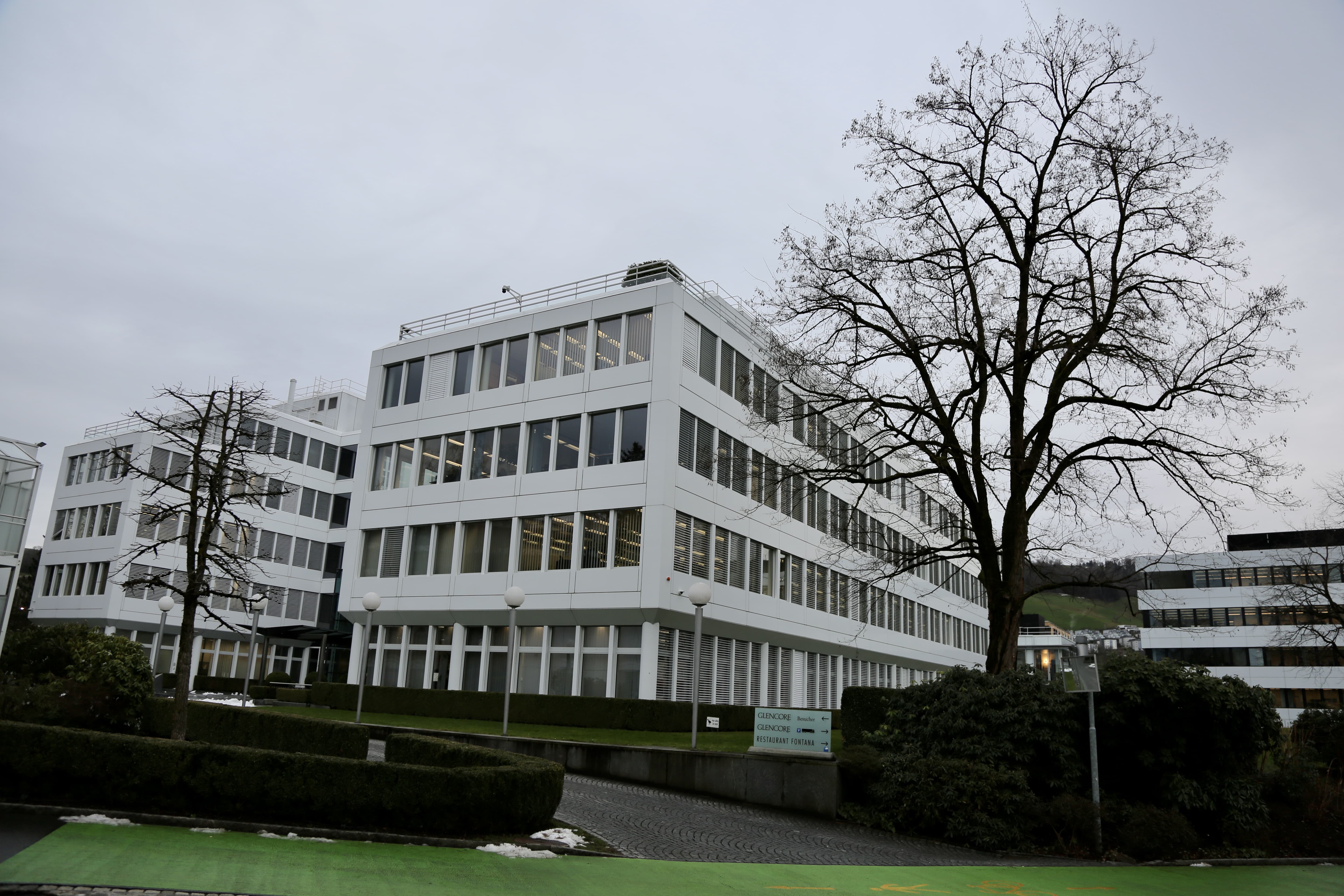 Siège de Glencore à Baar, Suisse