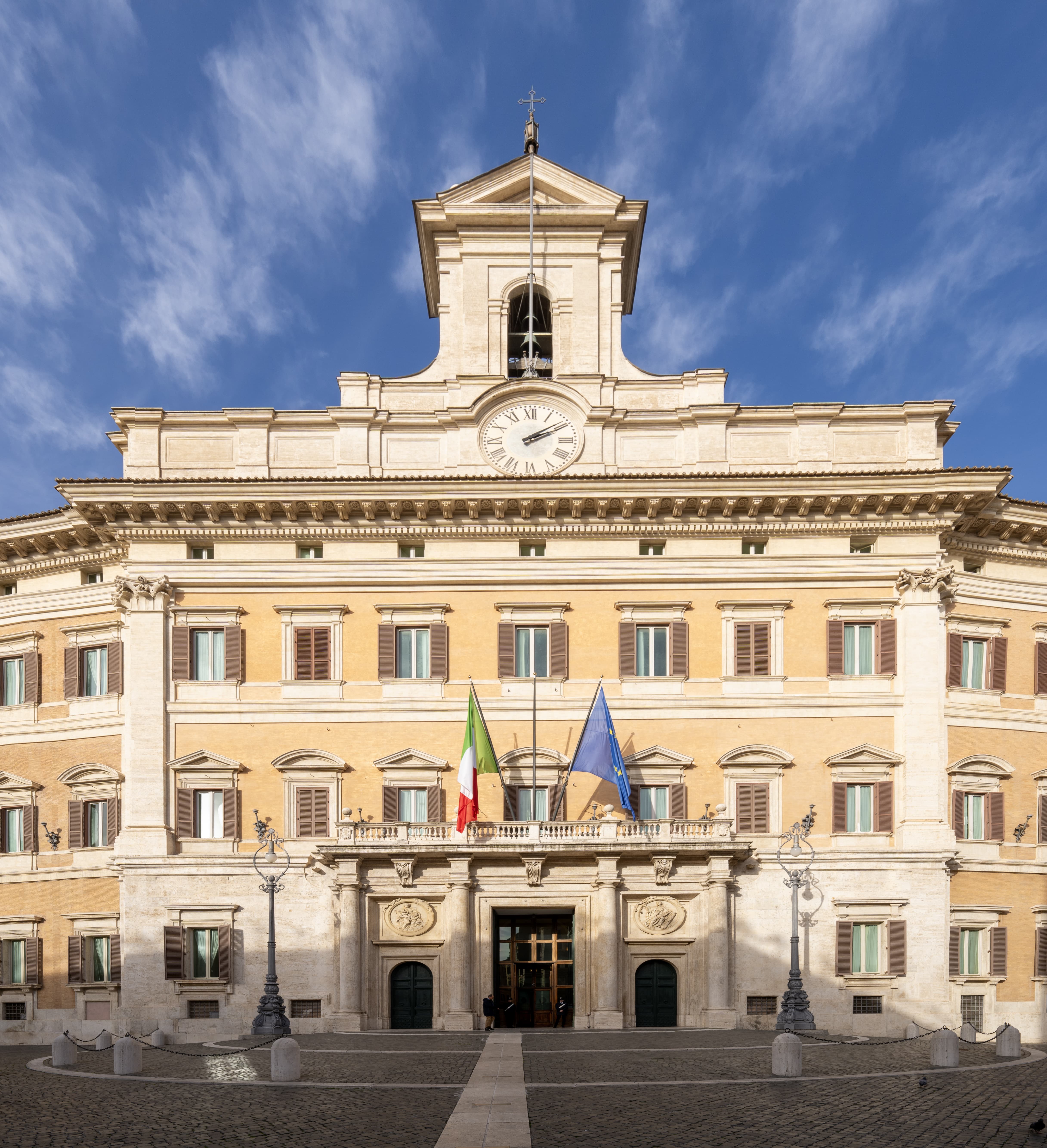 Palazzo Montecitorio, siège de la Chambre des députés italienne