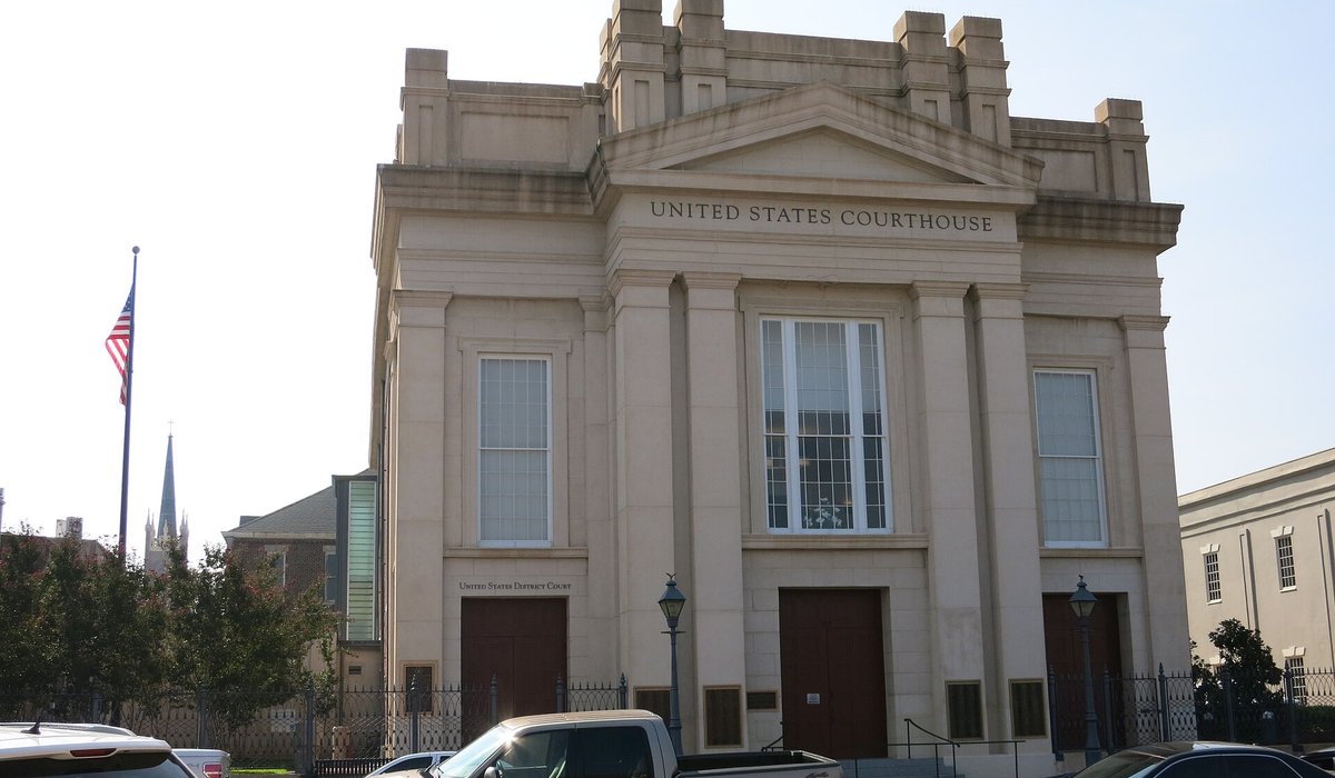 Un palais de justice fédéral du Mississippi.