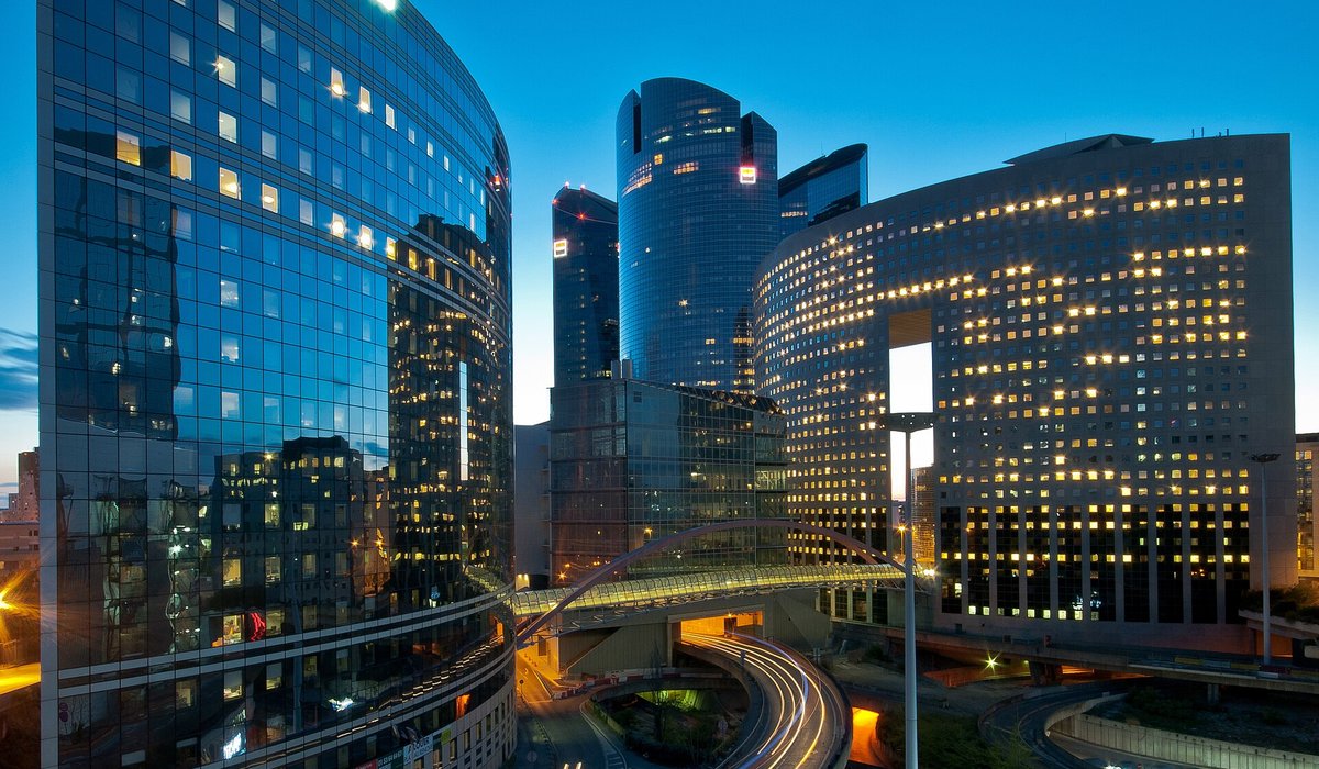The La Défense business district.