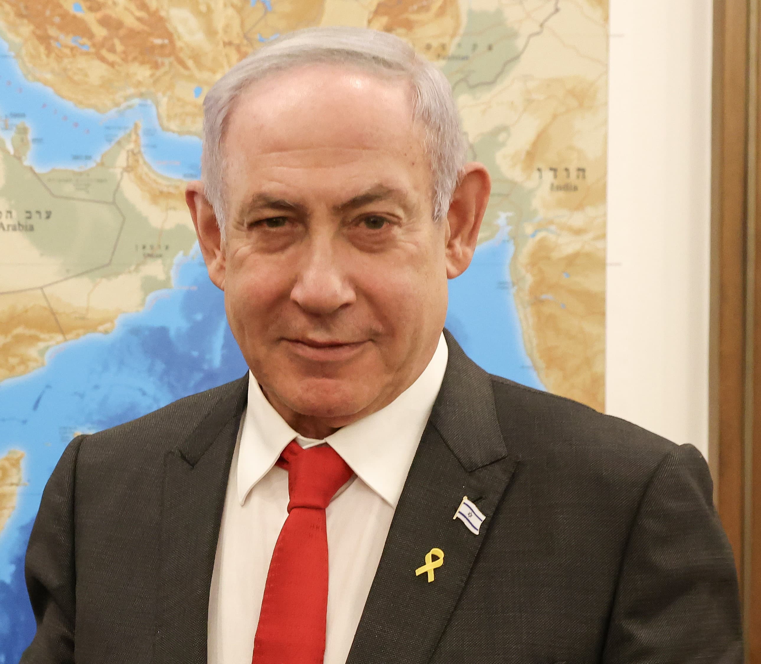 Benjamin Netanyahu en janvier 2024
