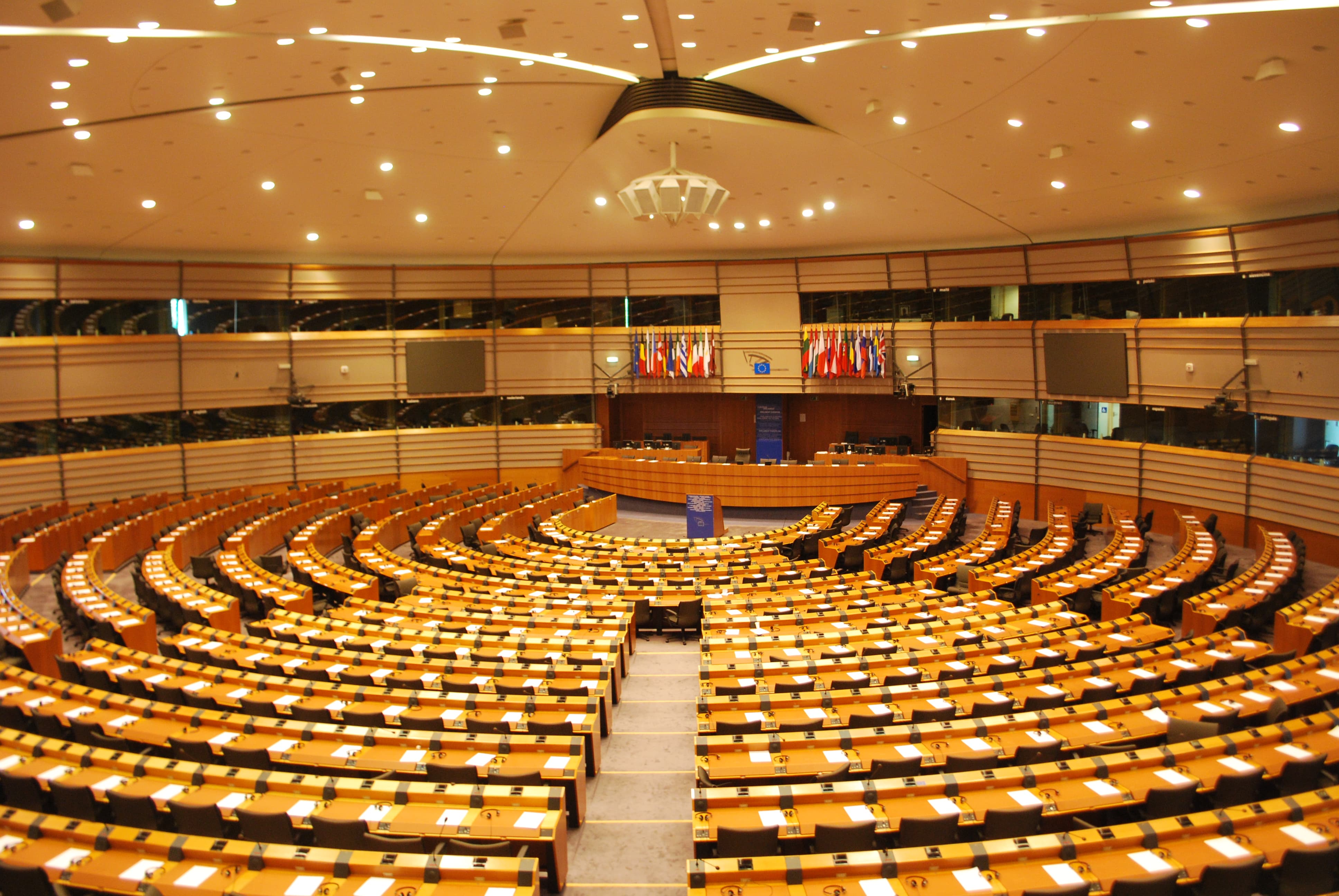 Hémicycle du Parlement européen